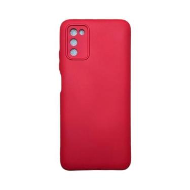 Imagem de Capa Samsung A02S / A03S Silicone Aveludada Protege Câmera Colorida Ca