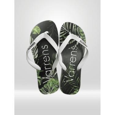 Imagem de CHINELO MASCULINO BRANCO FLORESTA VICTOR VARRENS-Masculino