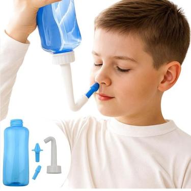 Imagem de Limpador Nasal Azul Premium com Dois Bicos e Alta Performance - FAZA