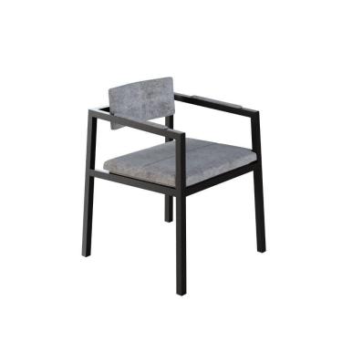 Imagem de Poltrona Noah Fixa C-4 Pés 78 X 60,5 X 60,5 Cm. Lautrec Cinza Lautrec Cinza