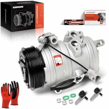 Imagem de A-Premium Compressor de ar condicionado com embreagem compatível com Toyota Tundra 2007-2009, 4Runner 2003-2009, Sequoia 2001-2007 e Lexus GX470 2003-2009, V8 4.7L
