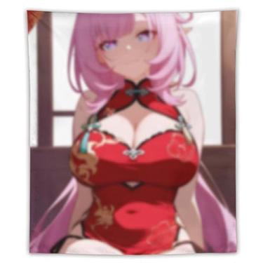 Imagem de LIEGBMEU Sexy Bikini Hot Anime Girl Tapeçaria 127.0 cmx152.4 cm Interior Exterior Wall Quilt Art Decoração de Tapeçaria Caprichosa, AC054