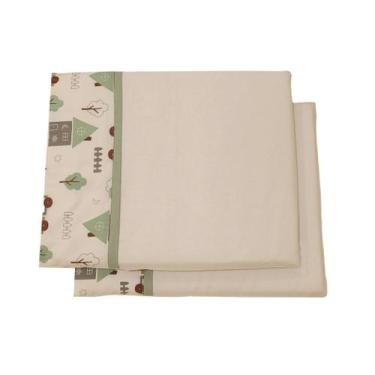 Imagem de Kit 02 Fronhas de Travesseiro Antisufocante Para Bebê Recem Nascido Ca