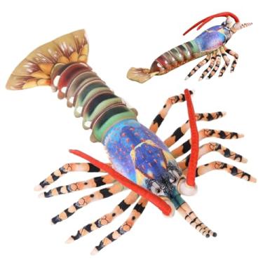 Imagem de Rrlihjgu Lagosta De Pelúcia, Lagosta Australiana Brinquedo, Aconchegante Companheiro De Brincadeiras De Abraço Para Meninos E Crianças Em Sofá Carro Cadeira Quarto Sala De Estar