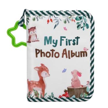 Imagem de Fockety Meu Primeiro álbum de Família, 4x6 Pictures Soft Photo Book Book Presente para Recém -nascido, álbum de Fotos da Criança para Bebês Crianças do bebê