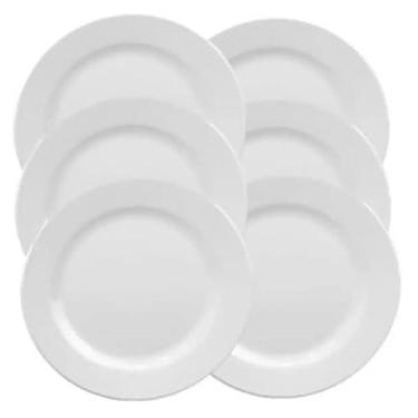 Imagem de 10 Pratos Para Sobremesa em Melamina Buffet e Restaurantes 17,5cm - Be