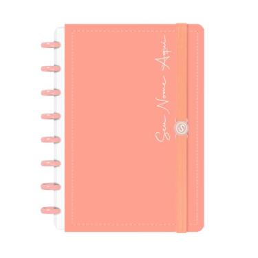 Imagem de Caderno de Disco Inteligente Personalizado Iscool P Solid Colors Pêssego