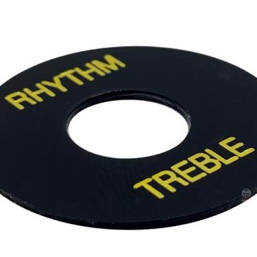 Imagem de Escudo de Chave 3 Posição Les Paul Guitarra PTGC Preto - SPIRIT