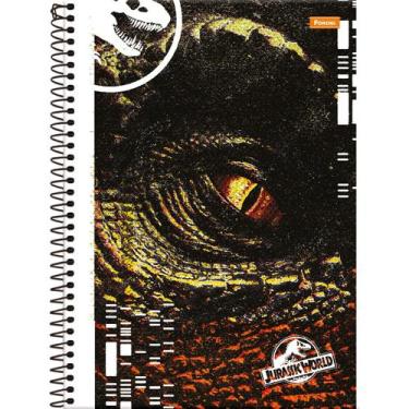 Imagem de Caderno Foroni universitário jurassic world 160 folhas