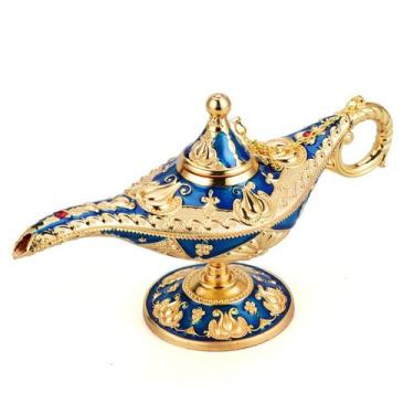 Imagem de Acessório de fantasia Vintage Aladdin Magic Genie Lamp LAUYOO