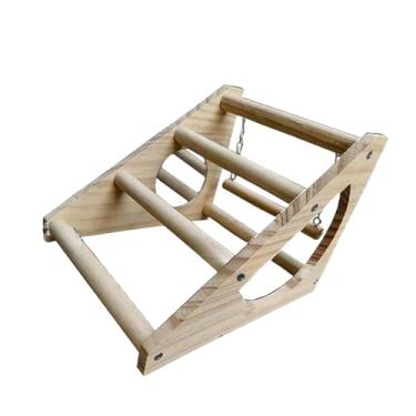 Imagem de Generic Brinquedo divertido para galinhas, poleiro resistente para galinhas, suporte para pintinhos e papagaios