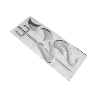 Imagem de Adesivos 3D De Carro Demônio, Emblema Modificado De PVC, Acessórios De
