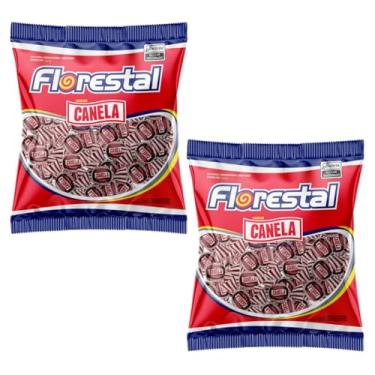 Imagem de 2 Pacotes Bala de Canela 500g 200 unidades Florestal
