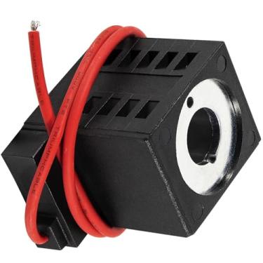 Imagem de Bobina solenoide 10226-14 12V DC 16W fio condutor único para unidade de energia hidráulica despejo serve para haste de válvula série 08,80,88,98..