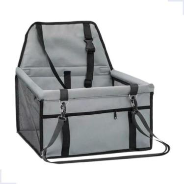 Imagem de Cadeirinha Transporte Pet Carro Assento de Passeio Para Cachorros Cães