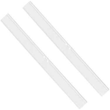 Imagem de Lâmina de rodo de borracha de silicone de substituição, 2 peças, 30,5 cm branca