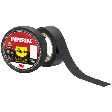 Imagem de Fita Isolante Imperial Slim 18mm x 10m - HB004236020 - 3M
