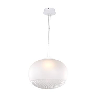 Imagem de PENDENTE LEDA TRANSPARENTE/BRANCO 1XLED 5W