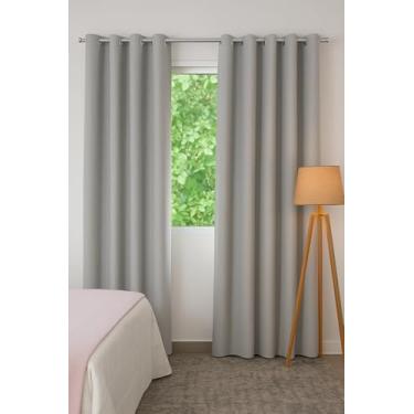 Imagem de CORTINA BLACKOUT DE LINHO 100% DE VEDAÇÃO 3,60 (L) X 2,60 (A) BRANCO