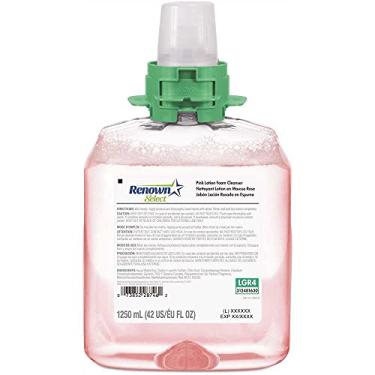 Imagem de Renown 5161-04-B4W00LG Fmx-12 Dispensador refil de 1250 ml Sabonete espumante de arando fragrância para as mãos de luxo - pacote com 4