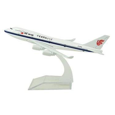 Imagem de TANG DYNASTY(TM 1:400 16cm B747-400 Air China Metal Airplane Model Plane Toy Plane Model
