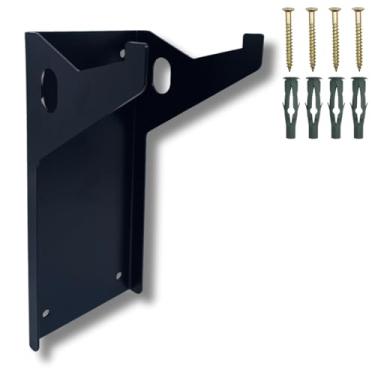 Imagem de Suporte Para Botijão De Gás Fixação De Parede Estilo Moderno Aço Reforçado (Preto)