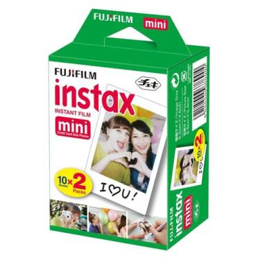 Imagem de Filme Instax Mini Instantâneo Fujifilm com 20 Unidades