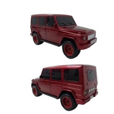 Imagem de Caixa de Som Bluetooth em Formato de Carro JEEPÃO Modelo WS-591, Portátil, com Reprodução de Áudio sem Fio (Vermelho)