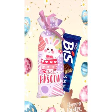 Imagem de 10 Saquinho de bis - páscoa - MultiG personalizados