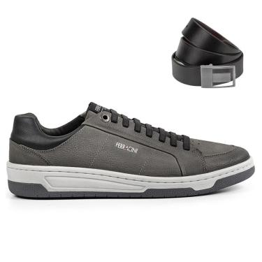 Imagem de Kit Sapatênis Ferracini Vox Masculino + Cinto