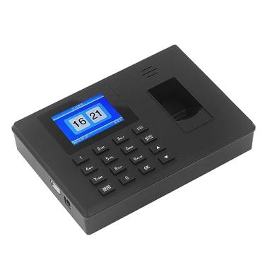 Imagem de Generic Máquina de Comparecimento do Tempo Impressão Digital, Suporte Multilíngue 100-240v Senha Funcionário Verificando No Gravador para Restaurante (Plugue dos EUA)