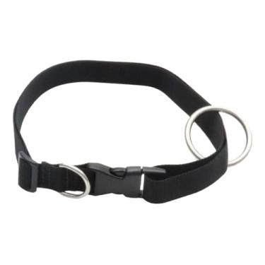 Imagem de Generic Cinto de mergulho para pendurar e transportar equipamentos de mergulho circunferência da cintura ajustável 60 cm-108 cm fácil de usar alça de, Preto