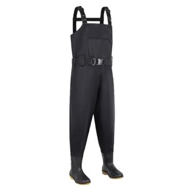 Imagem de Hip Waders Calças impermeáveis ​​para homens e mulheres, com perneiras e cano alto, usadas para caça, pesca e lavagem de carros(37 EU)