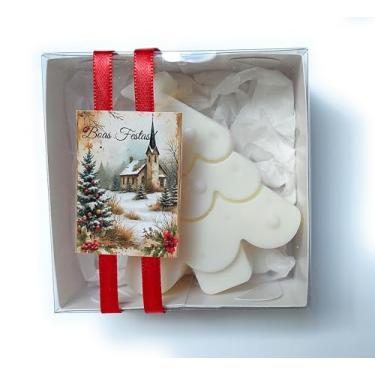 Imagem de Vela Aromática Árvore de Natal - Lembrancinha de Natal (Vermelho)