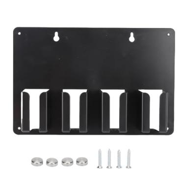 Imagem de Rack para tosquiadeira de cabelo, suporte de montagem na parede, grande espaço de armazenamento, organizador para casa, salão de beleza, barbearia, ABS 31x20cm