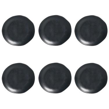 Imagem de Conjunto De Pratos De Sobremesa 06 Peças Orgânico Eclipse Porto Brasil