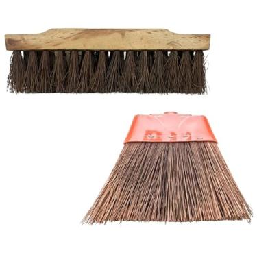 Imagem de KIT VASSOURÃO PIAÇAVA 40 CM E VASSOURA PIAÇAVA