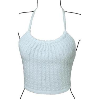 Imagem de Blusa Cropped Frente Única Top - Mod Trança-Feminino