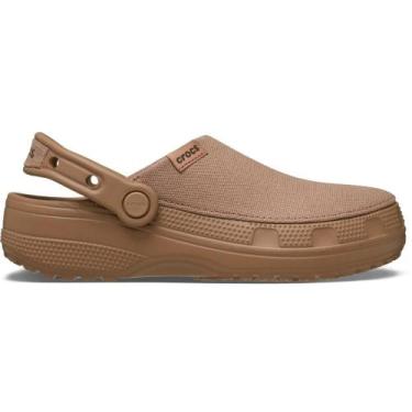 Imagem de Sandália Crocs Classic Crafted Clog Milk Chocolate, 42, Milk chocolate