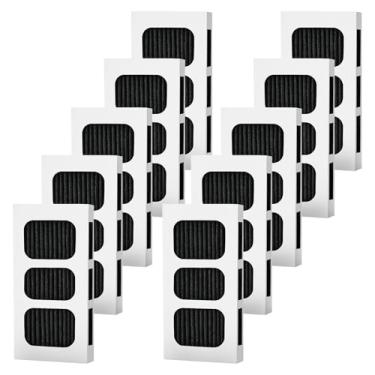 Imagem de Casuenia Pacote com 10 filtros de ar de geladeira de substituição para PAULTRA2, compatível com Frigidaire Pureair Ultra 2, Pure Air Ultra 2, Pureair Ultra ii e Electrolux 242047805, 5303918847