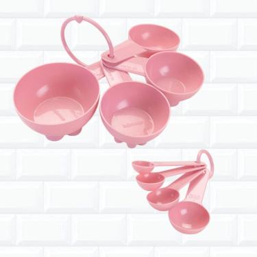 Imagem de Kit Colher Xícara Medidoras Medidas Formcort 4 Peças Jogo