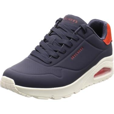 Imagem de Skechers Uno Suited On Air, tênis masculino, azul Nvrd, tamanho 40