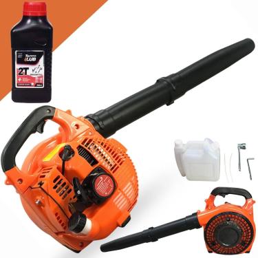 Imagem de Soprador De Folhas 26cc a Gasolina Importway + Oleo Lubrificante Stihl 2T