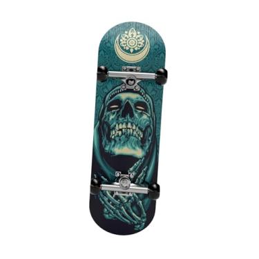 Imagem de Almencla Fingerboard Fingertips Movement Colecionável, Favor de Festa, Novidade Finger Board Mini Finger Skateboard Brinquedo para Crianças Adultos, Azul