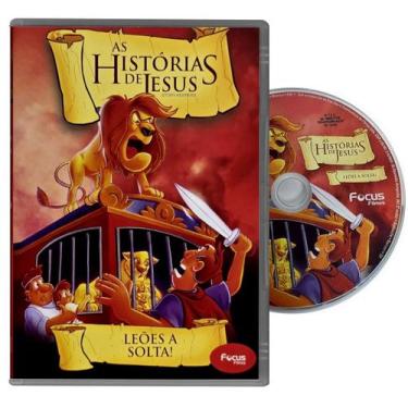 Imagem de DVD As Histórias de Jesus Leões A Solta Original - SONY