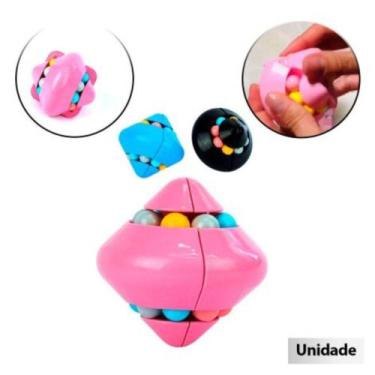 Imagem de Cubo Magico e Spinner 3 em 1 Puzzle Sortidos - ISANOG