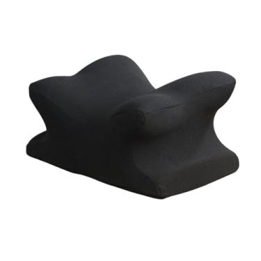 Imagem de FytStycale Almofada de Apoio de Cabeça com Capa Removível, Suporte Ergonômico para Pescoço E Encosto de Cabeça para Salas de Aula E Escritórios, Preto