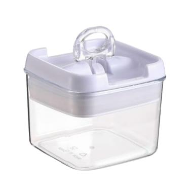 Imagem de Pote Hermético Quadrado 280ml com Trava e Alça Mood - Para Armazenamento de Pequenos Alimentos