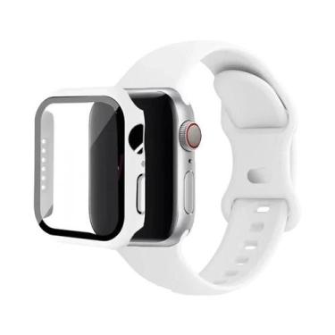 Imagem de Pulseira De Silicone Para Apple Watch 44mm 41mm 45mm 40mm 38mm 42mm Co