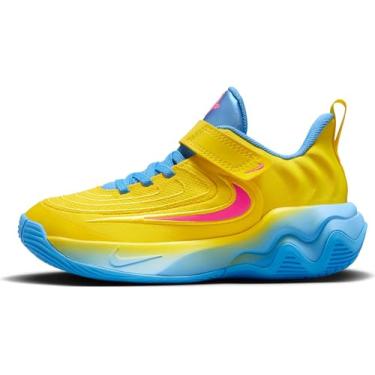 Imagem de Nike Tênis infantil unissex GIANNISIMMORTALITY4PS, LIGHTENINGHYPERPINK-UNIVBLUE, 26 EU